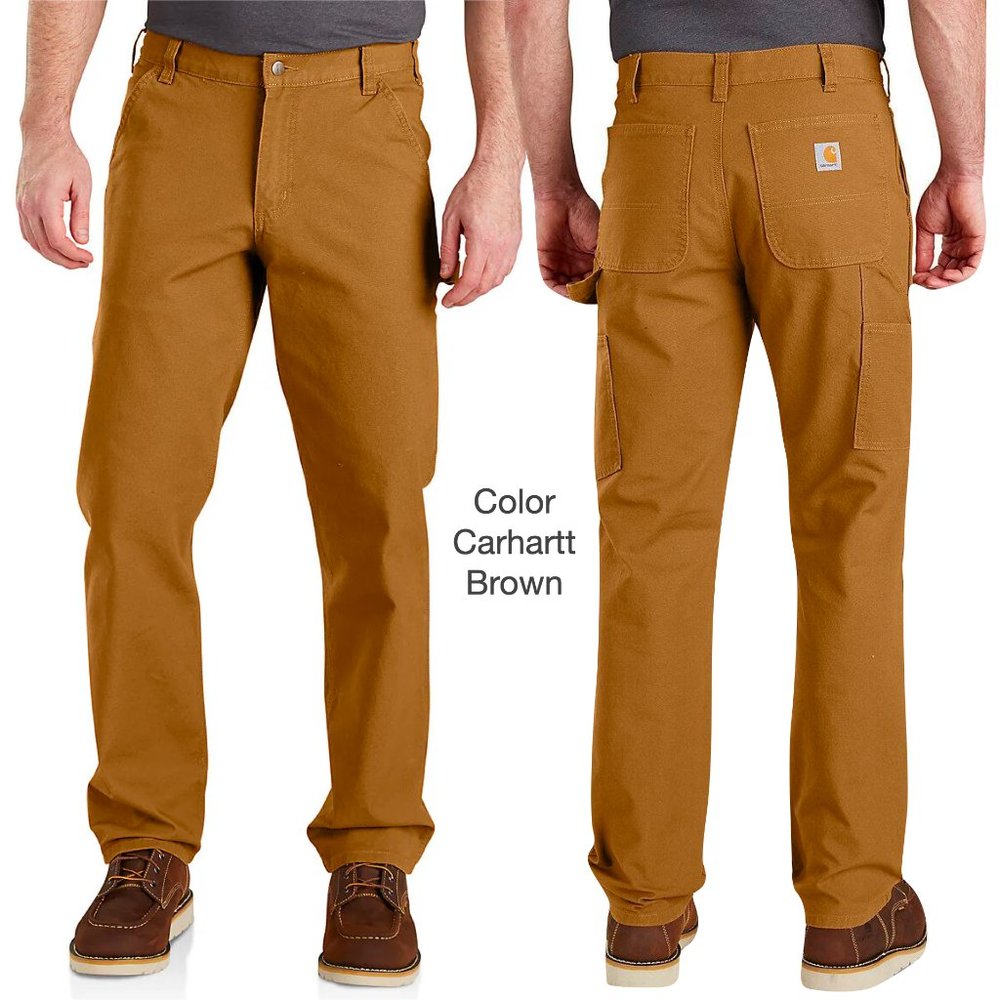 CARHARTT Men’s Utility Work Pant-Relaxed Fit-Rugged Flex®-Duck-Size 32 x 30